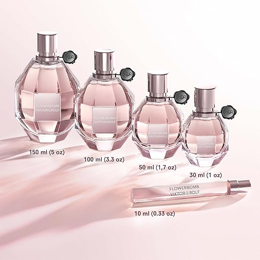 Viktor&Rolf - Flowerbomb Eau de Parfum - Women's Perfume - Floral & Woody - With Notes of Rose, Peony & Patchouli