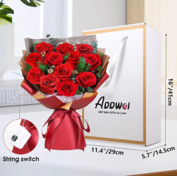 Polylove Roses Bouquet 7 flower