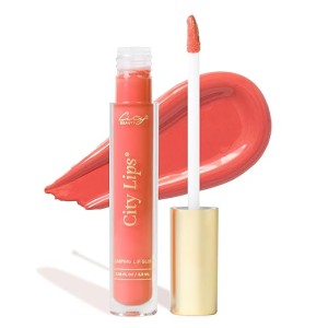 City Beauty City Lips Plumping Lip Gloss - High-Shine Gloss for Fuller, Younger-Looking Lips | Hydrating & Smoothing Lip Treatment Hyaluronic Acid