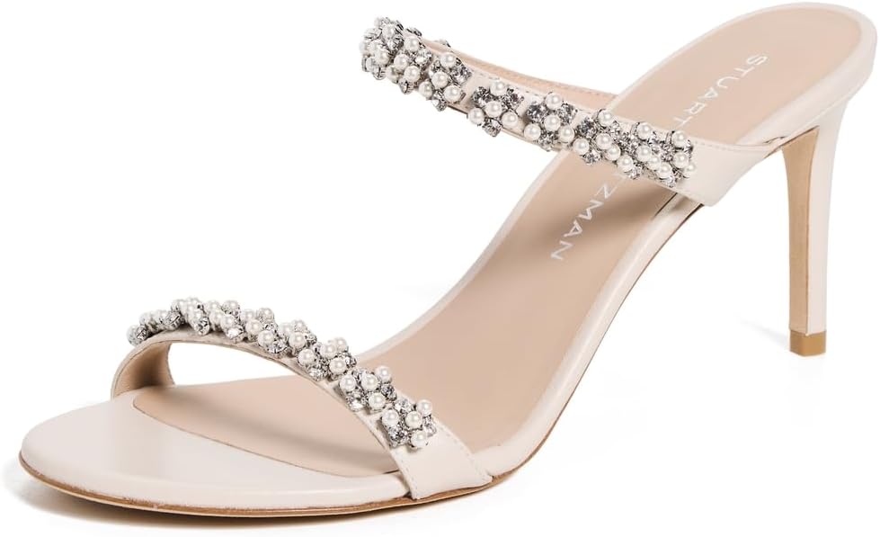 Stuart Weitzman Women's Poppy Slide Heels 75mm