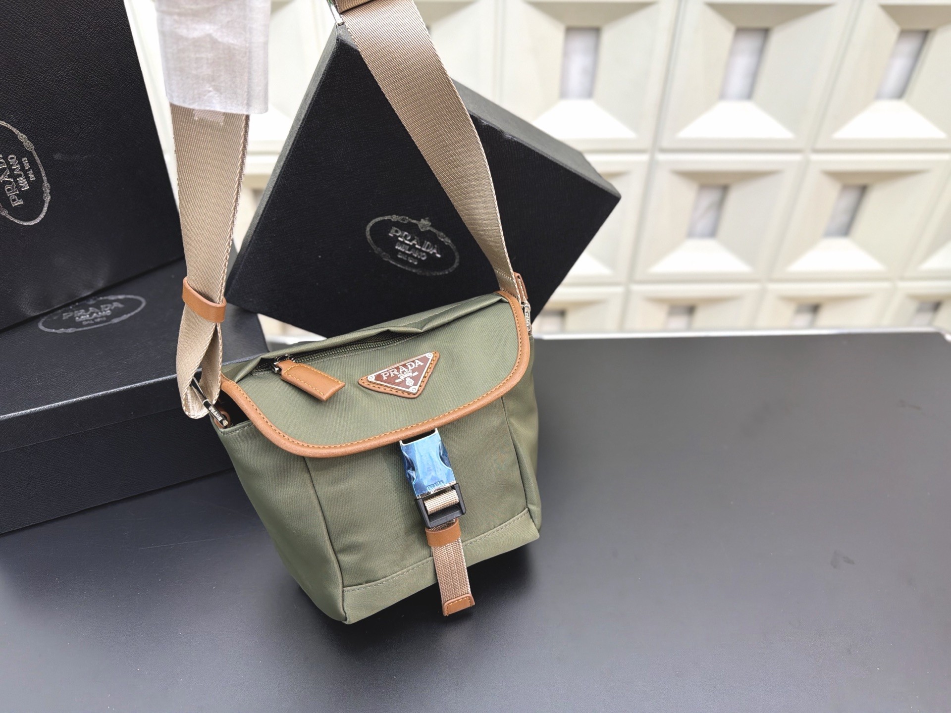 Prada  Shoulder bag or crossbody bag.