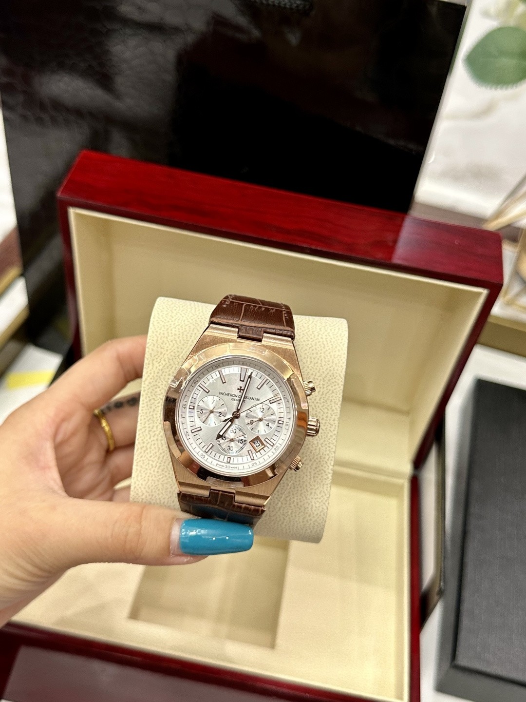 Vacheron Constantin Overseas Chronograph.