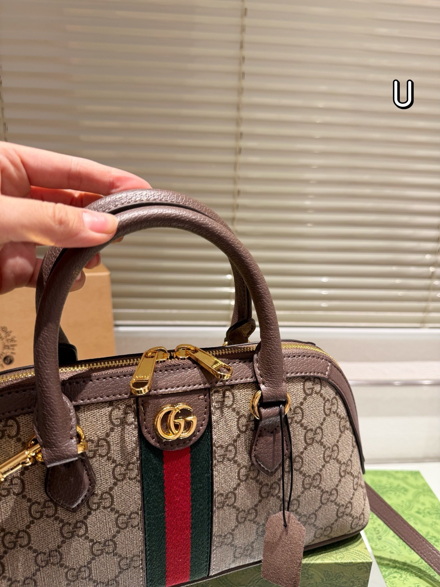 Gucci Ophidia Mini Top Handle Bag