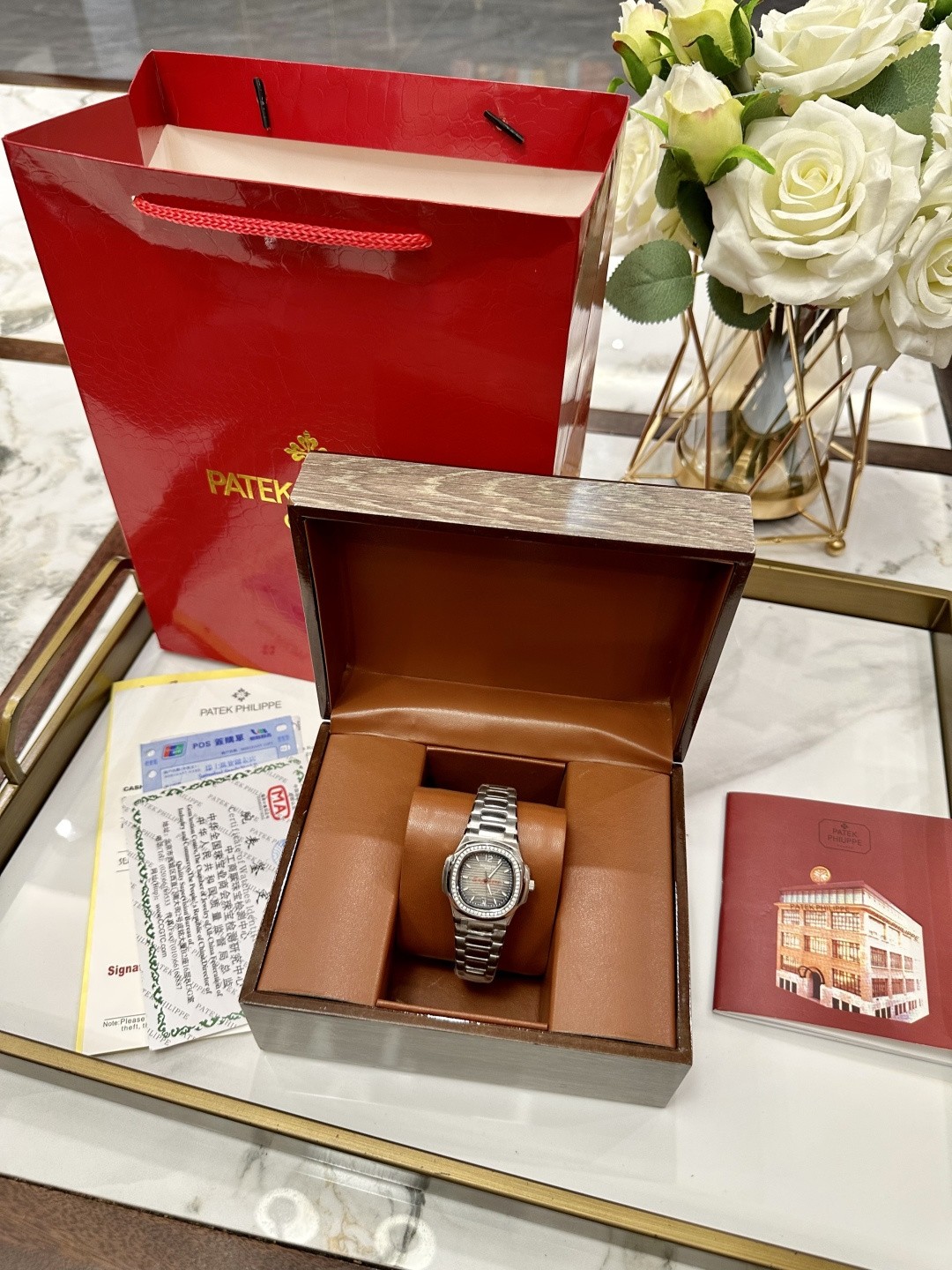 Patek Philippe Nautilus Ladies Automatic Watch
