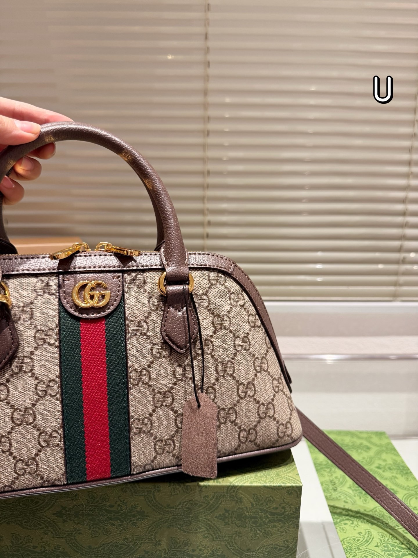 Gucci Ophidia Mini Top Handle Bag
