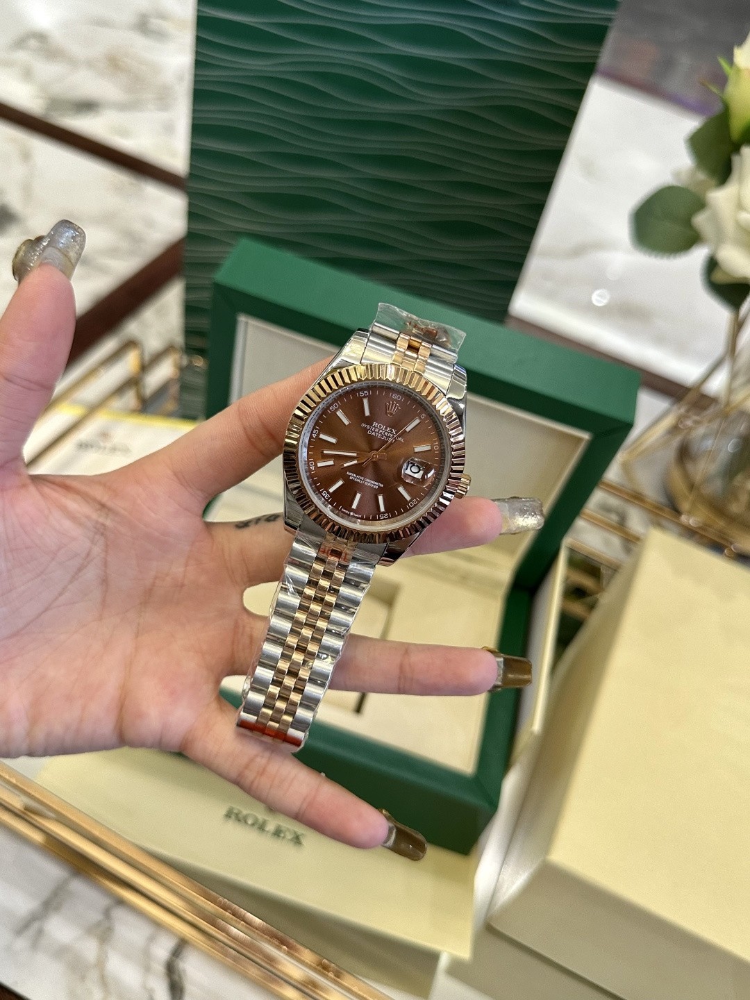 Rolex Datejust 41 watch.