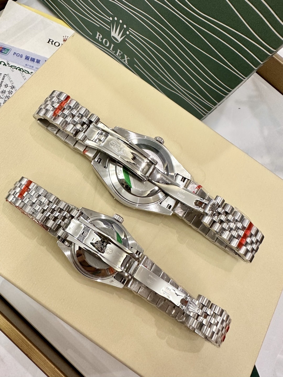 Rolex Datejust matching pair