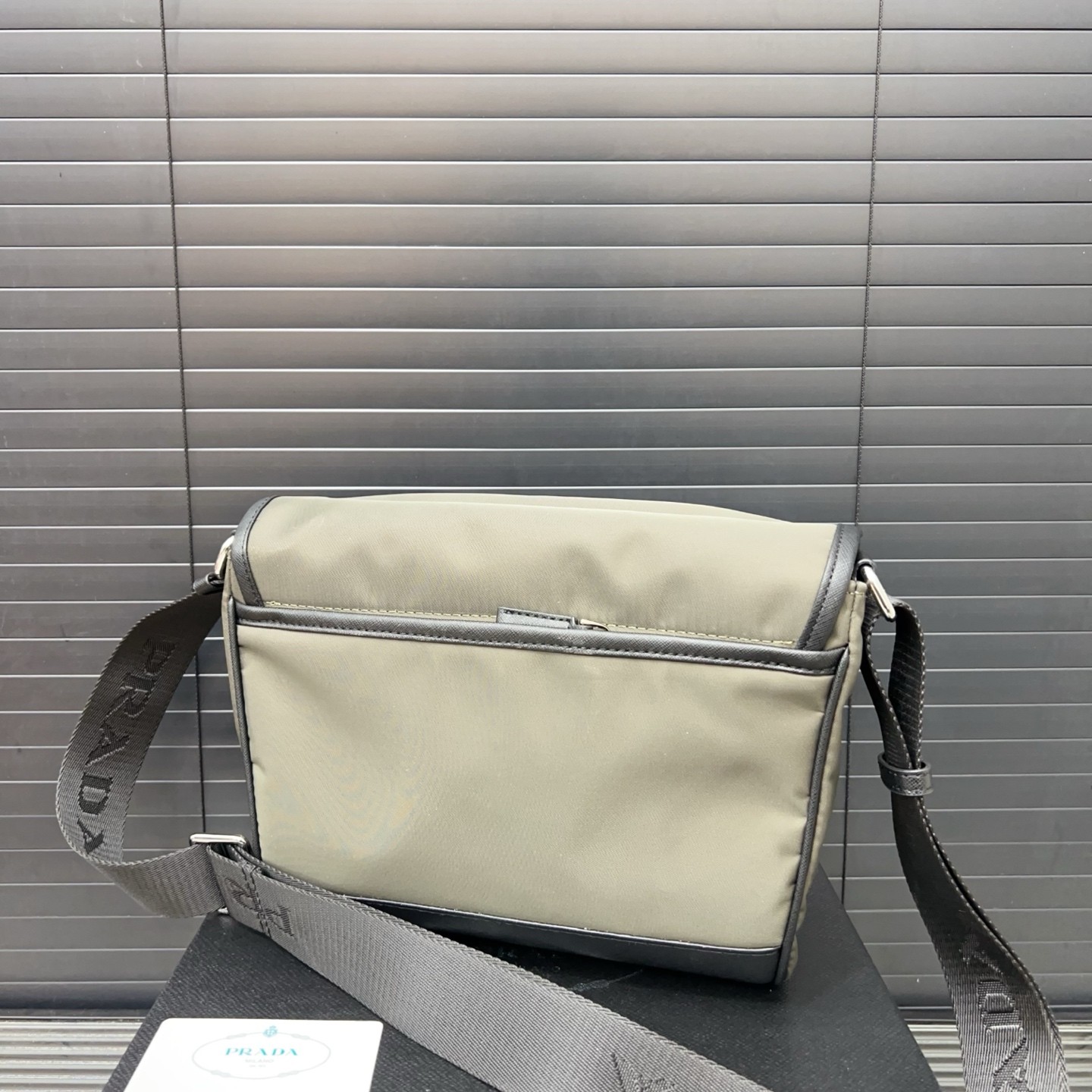 Prada Re-Nylon and Saffiano Leather Shoulder Bag