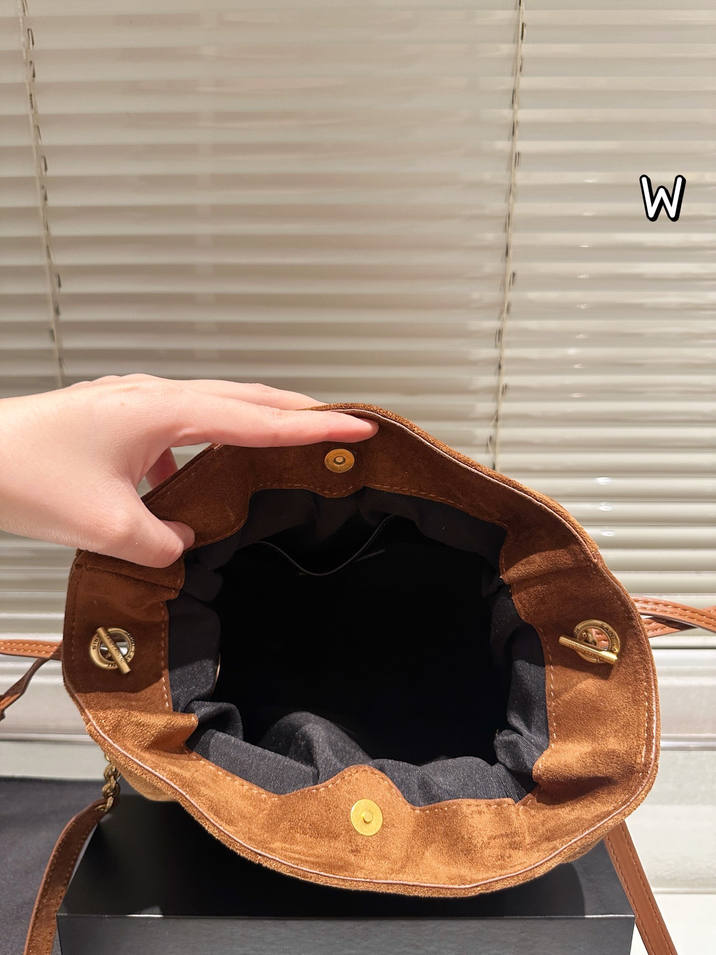 Yves Saint Laurent Jamie Suede Handbag