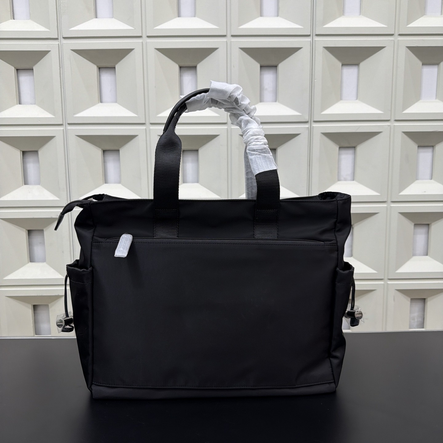 Prada Re-Nylon and Saffiano Leather Tote Bag