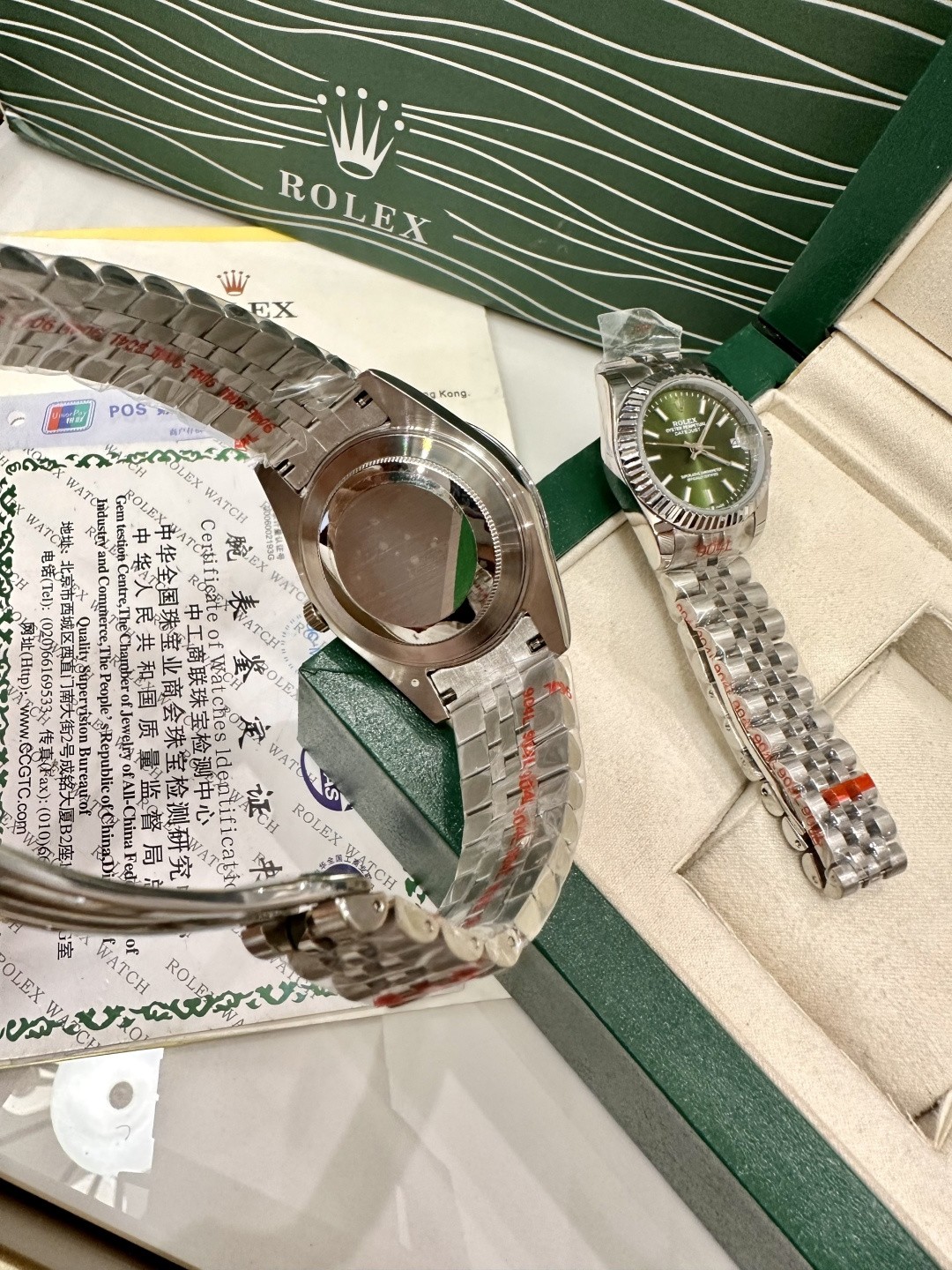 Rolex Datejust matching pair