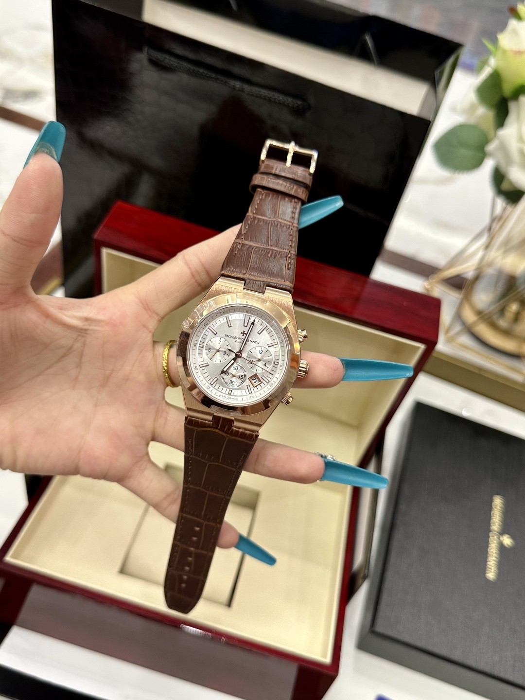 Vacheron Constantin Overseas Chronograph.