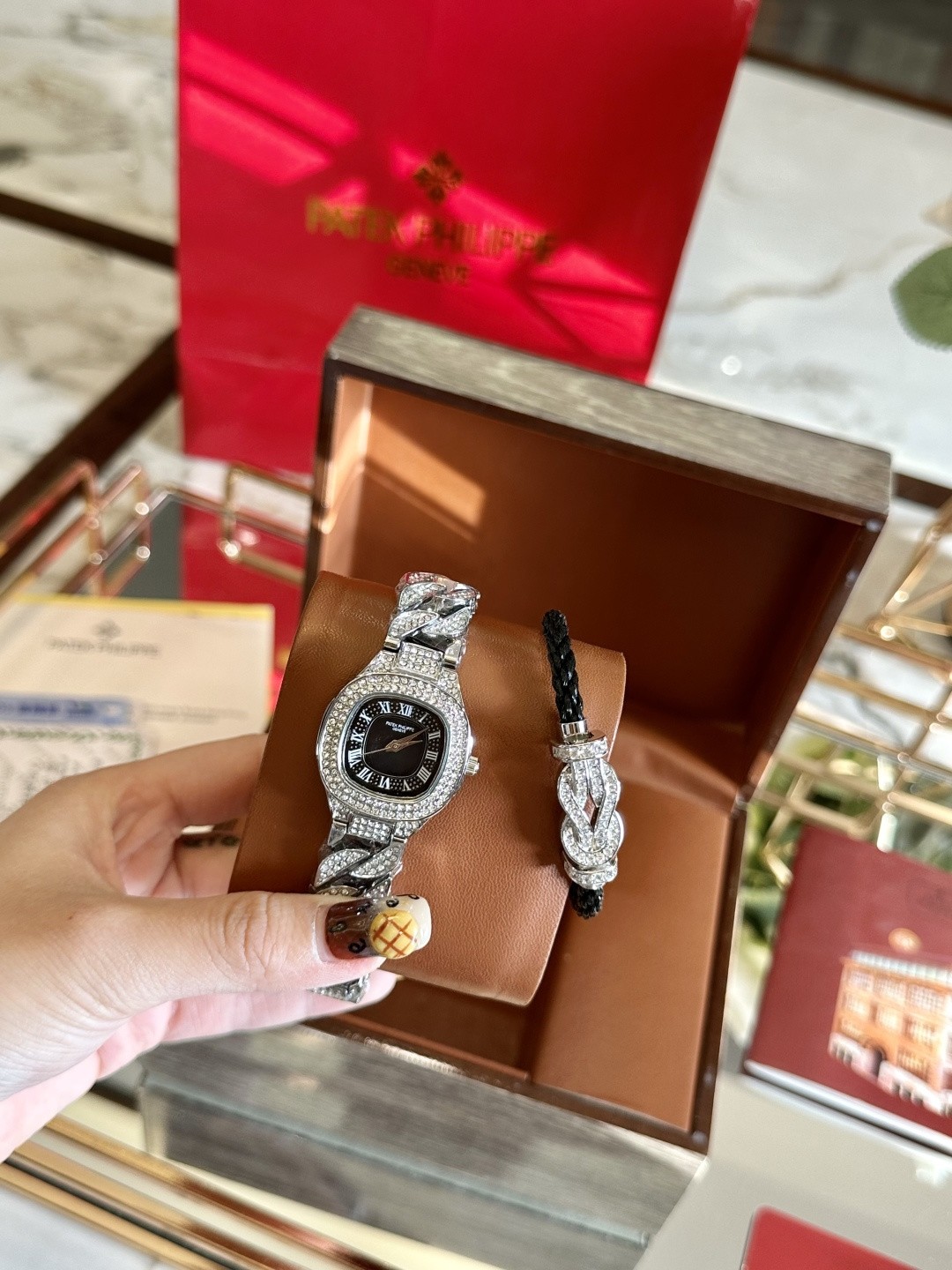 Patek Philippe diamond-set ladies' watch