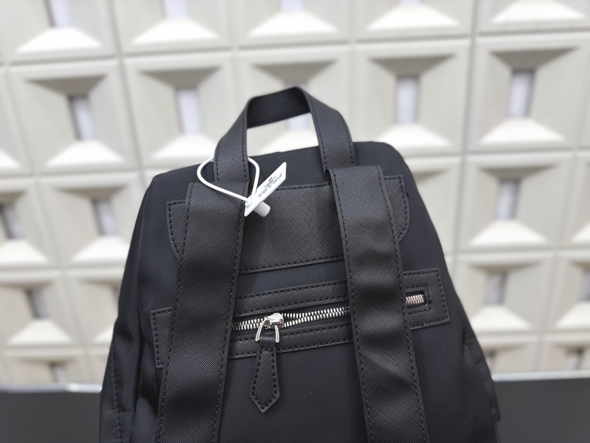Prada's iconic nylon backpack