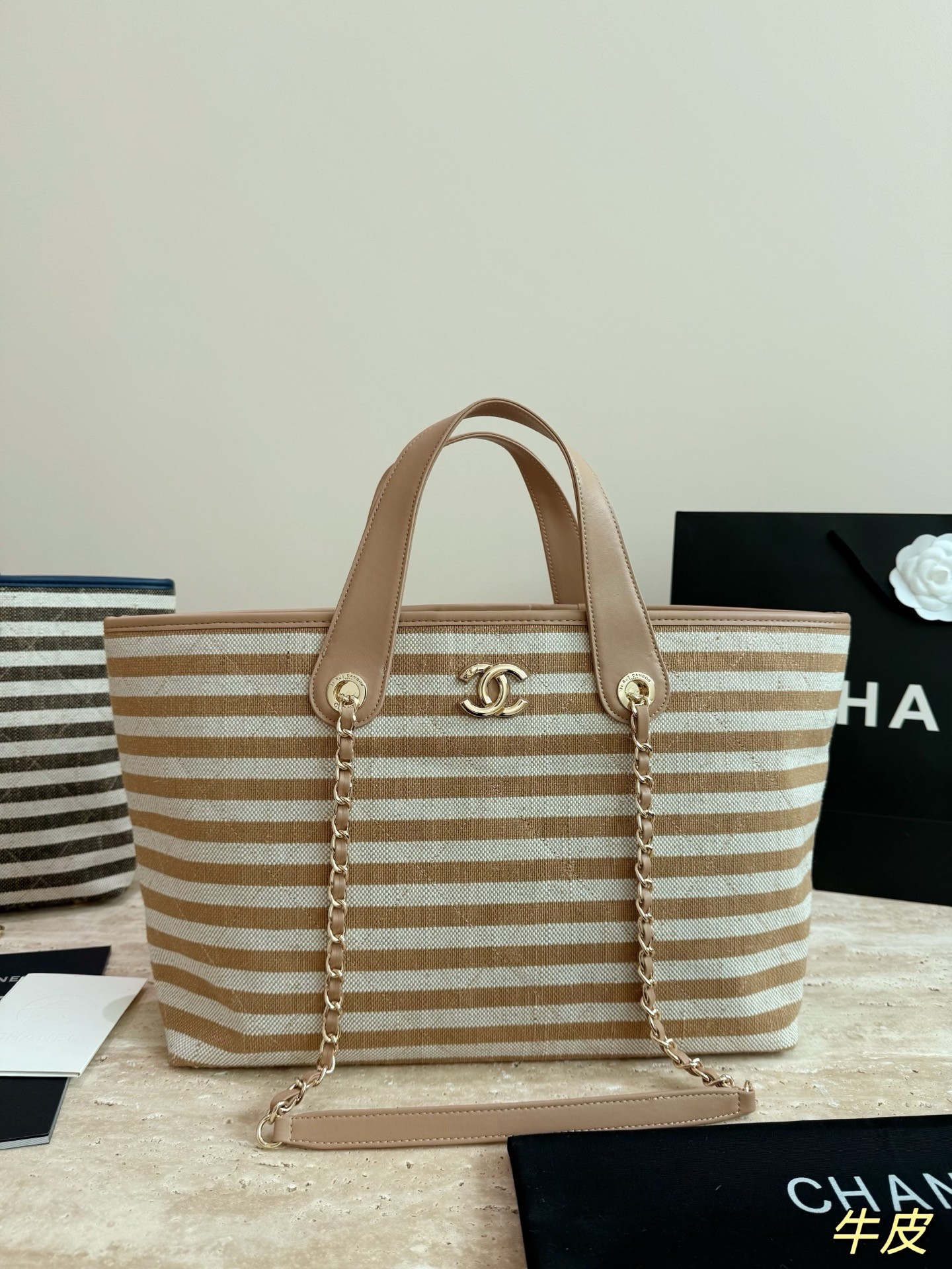 (Chanel) Deauville Tote Bag