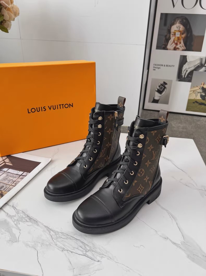 Louis Vuitton Citizen Flat Combat Boots