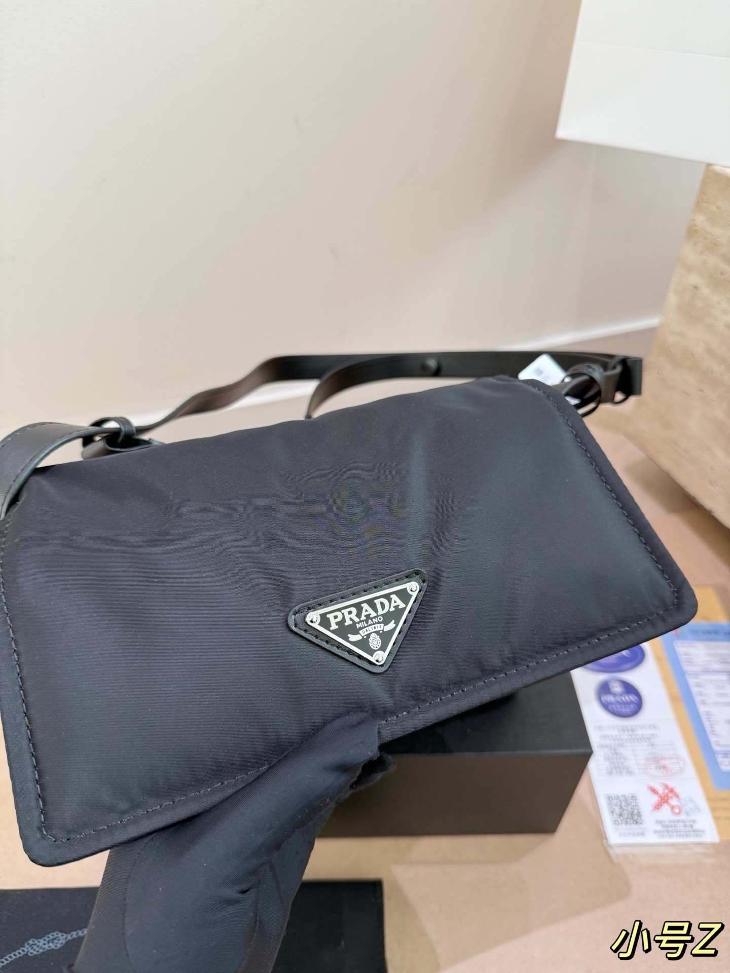 Prada Traveller Small Quilted Recycled Nylon Shoulder Bag