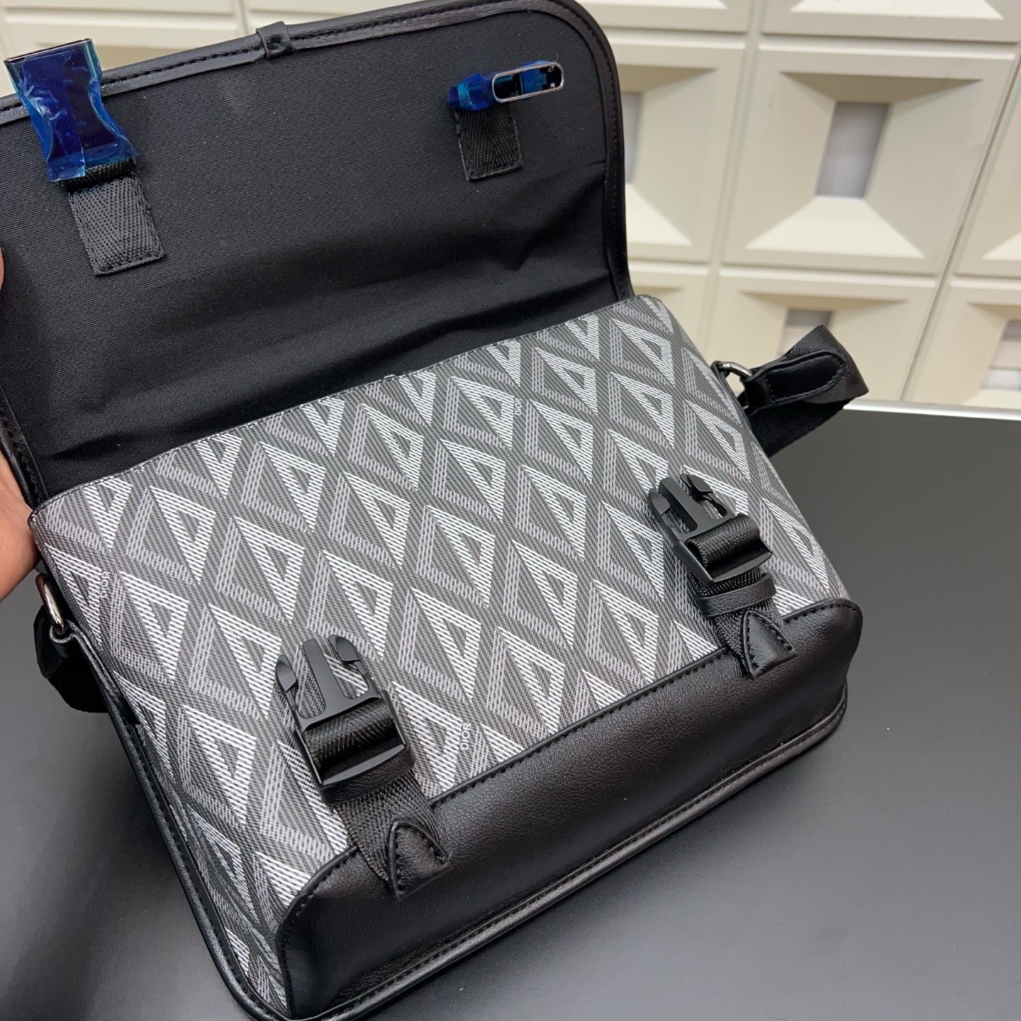 Sac messager à rabat pour homme Dior