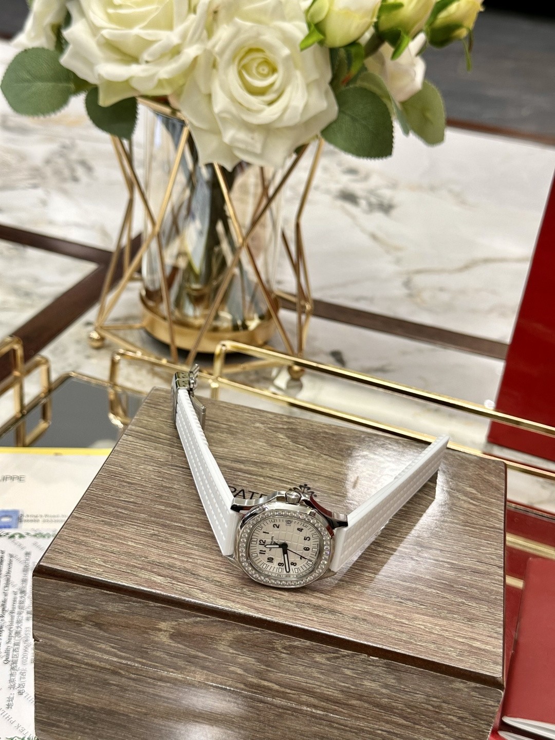 Patek Philippe Aquanaut Luce Collection Quartz Watch