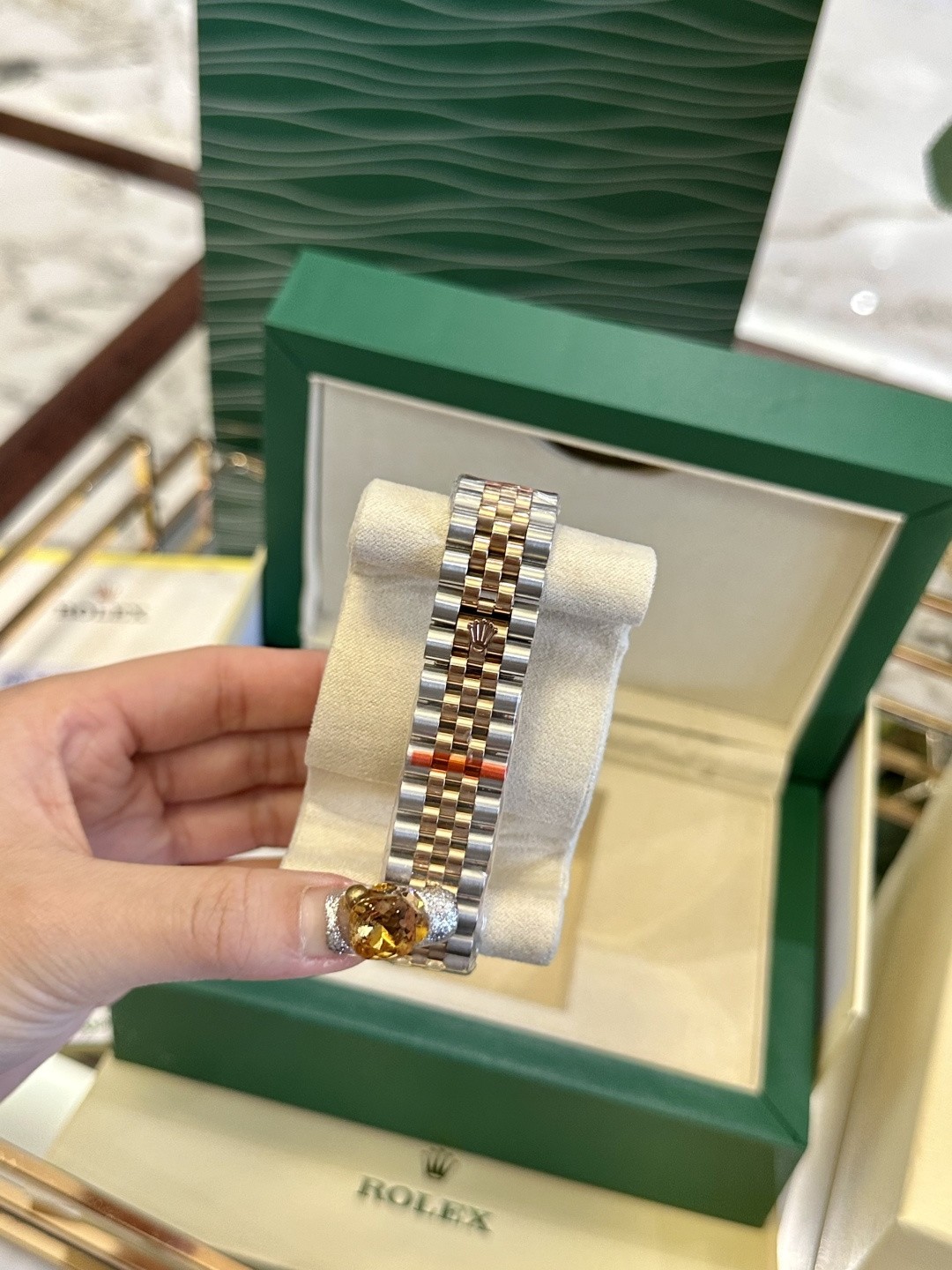 Rolex Datejust 41 watch.