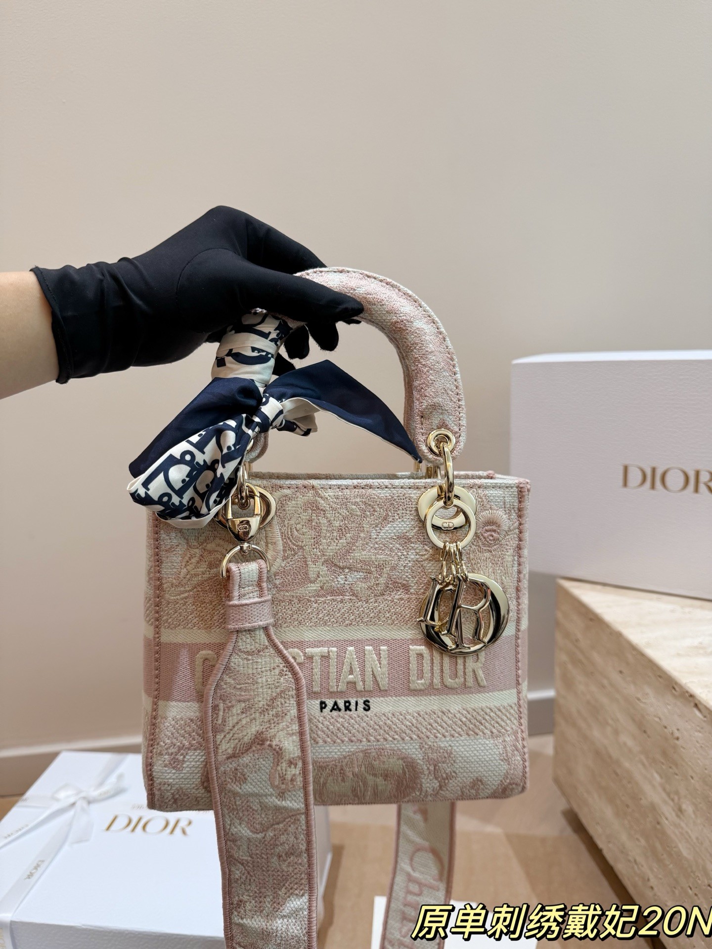 Dior Lady D-Lite Handbag