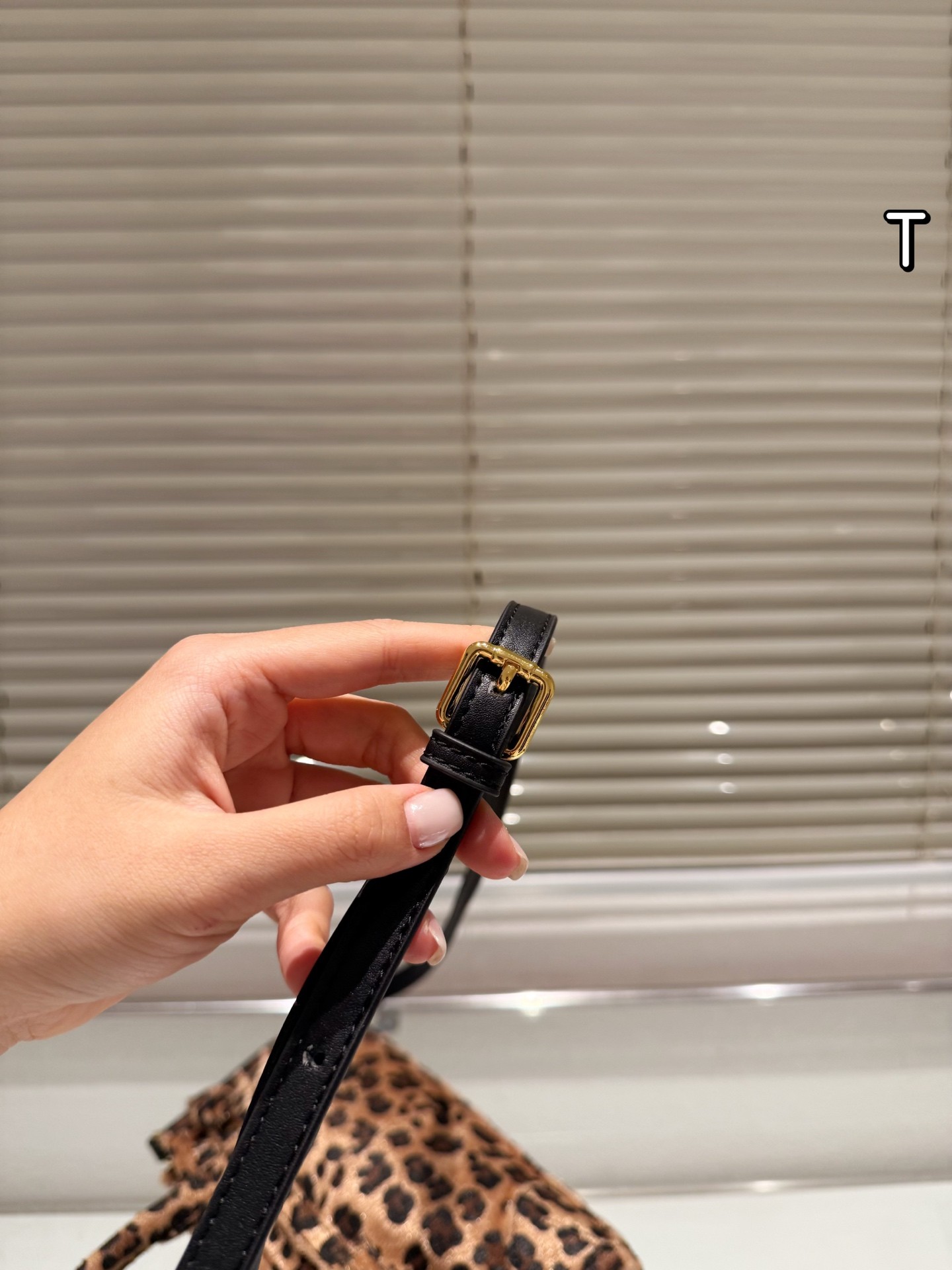 (Prada) Bonnie Mini Printed Leather Tote Bag