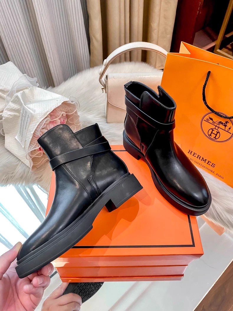 (Hermès) Veo Ankle Boots