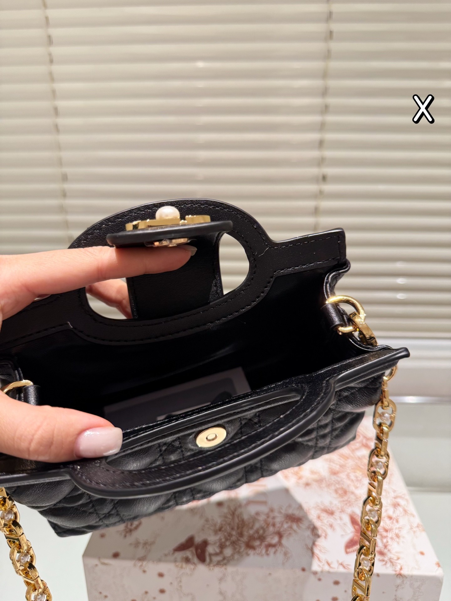 Dior Jolie Top Handle Mini Bag