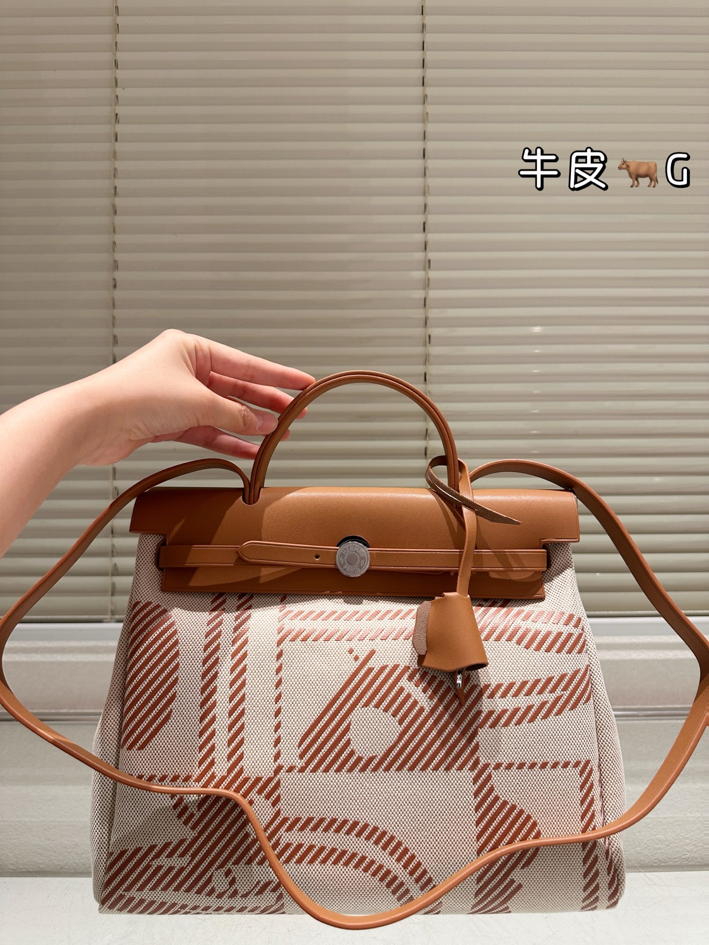(Hermès) Herbag Zip 31 handbag.