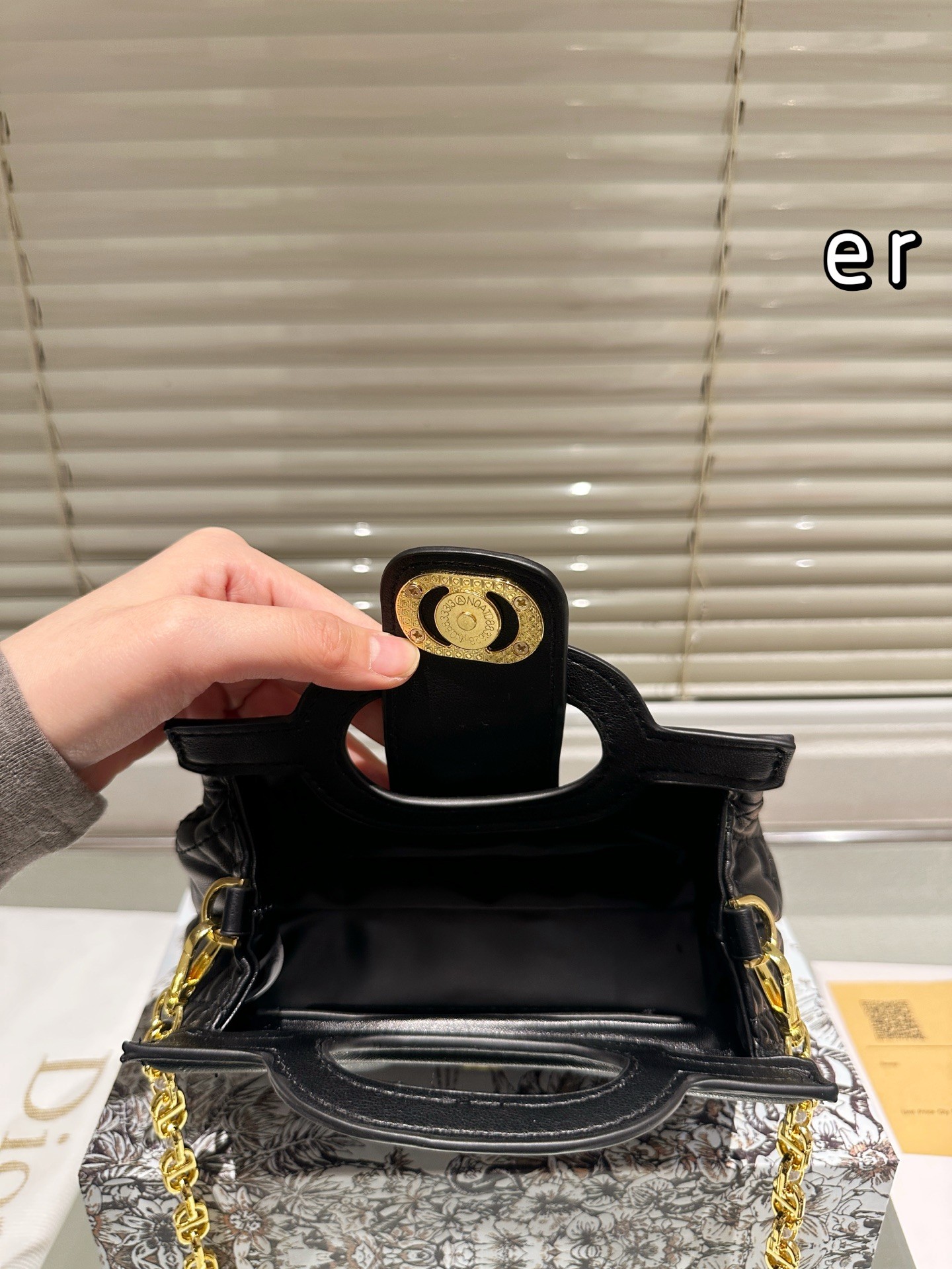 Mini sac à main Dior Jolie avec poignée supérieure