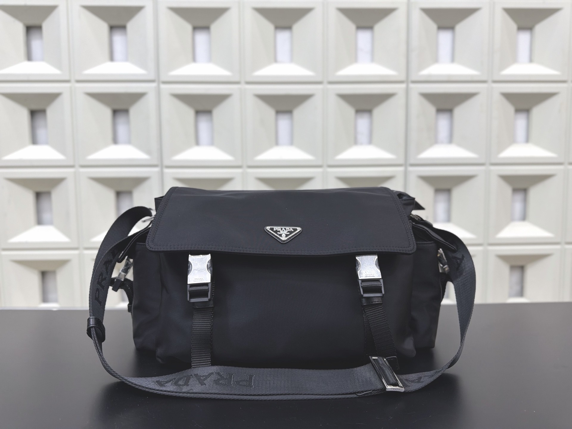 Prada Explore Series Shoulder Bag.