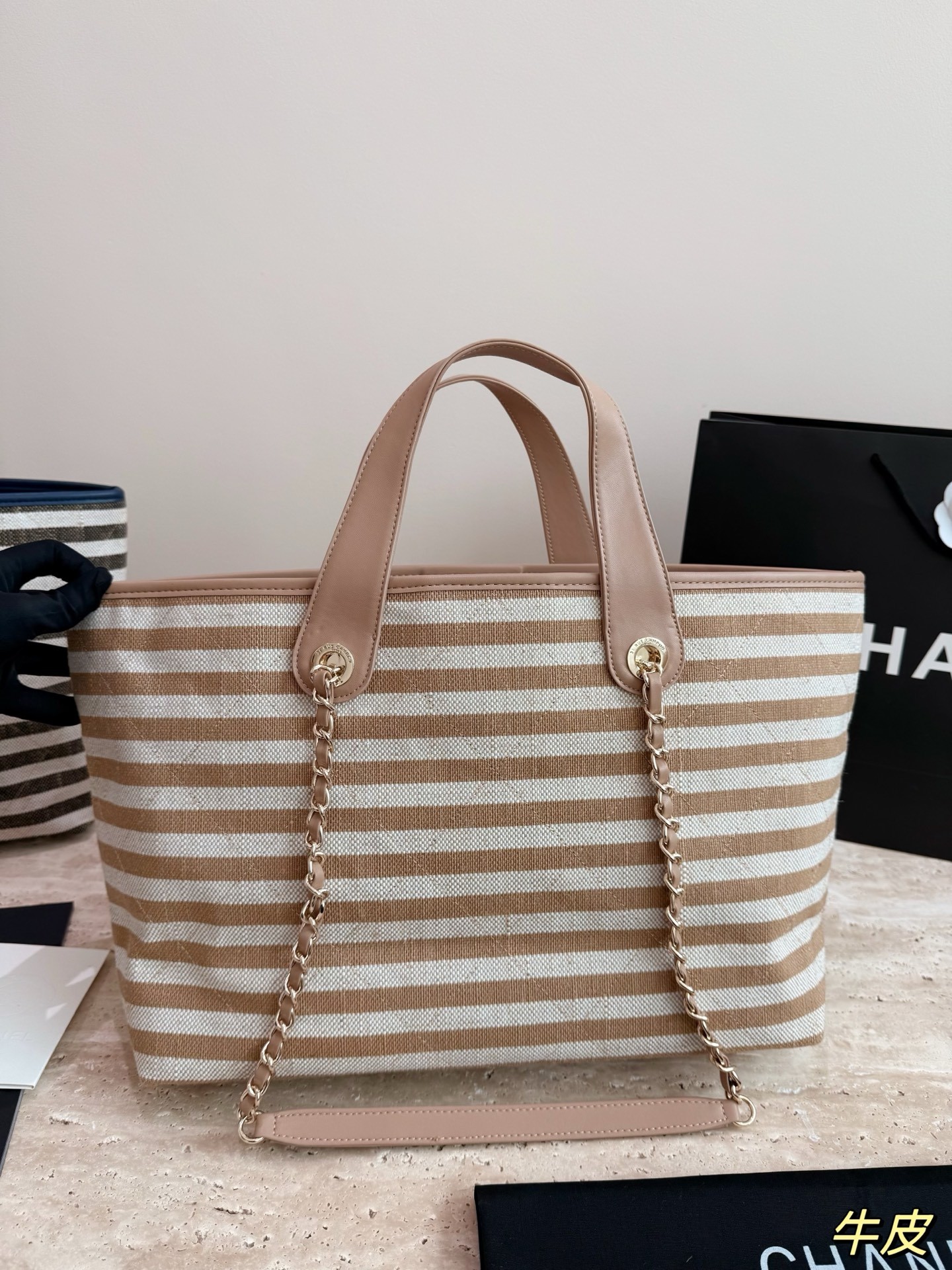 (Chanel) Deauville Tote Bag