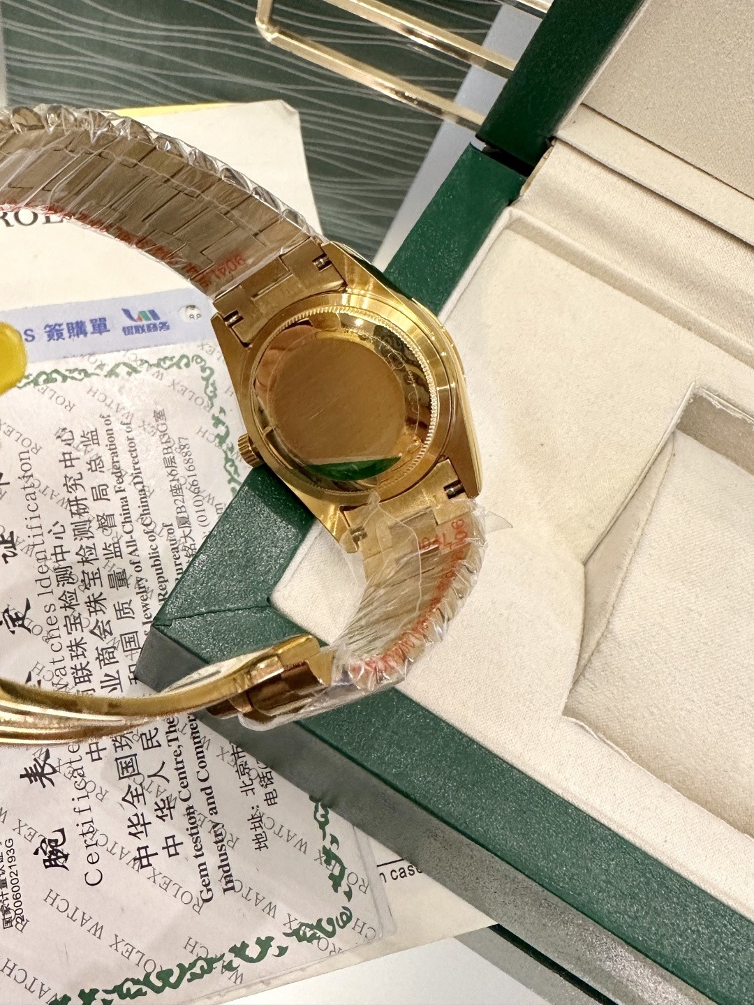 Rolex Day-Date watch, commonly known as the “President's Watch”