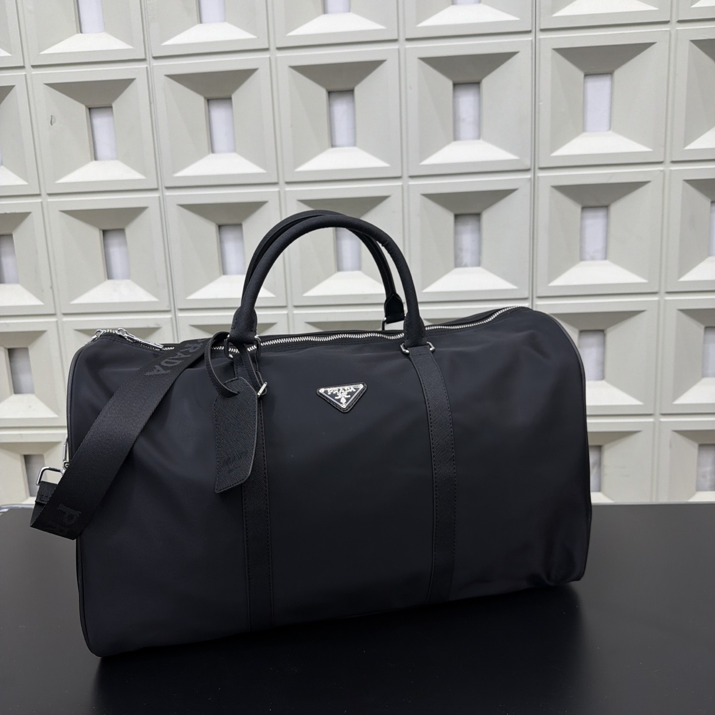 Prada Re-Nylon and Saffiano Leather Luggage