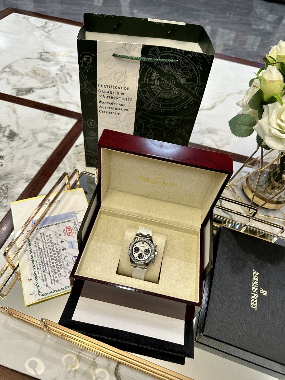 Audemars Piguet Royal Oak Offshore Ladies Automatic Chronograph.