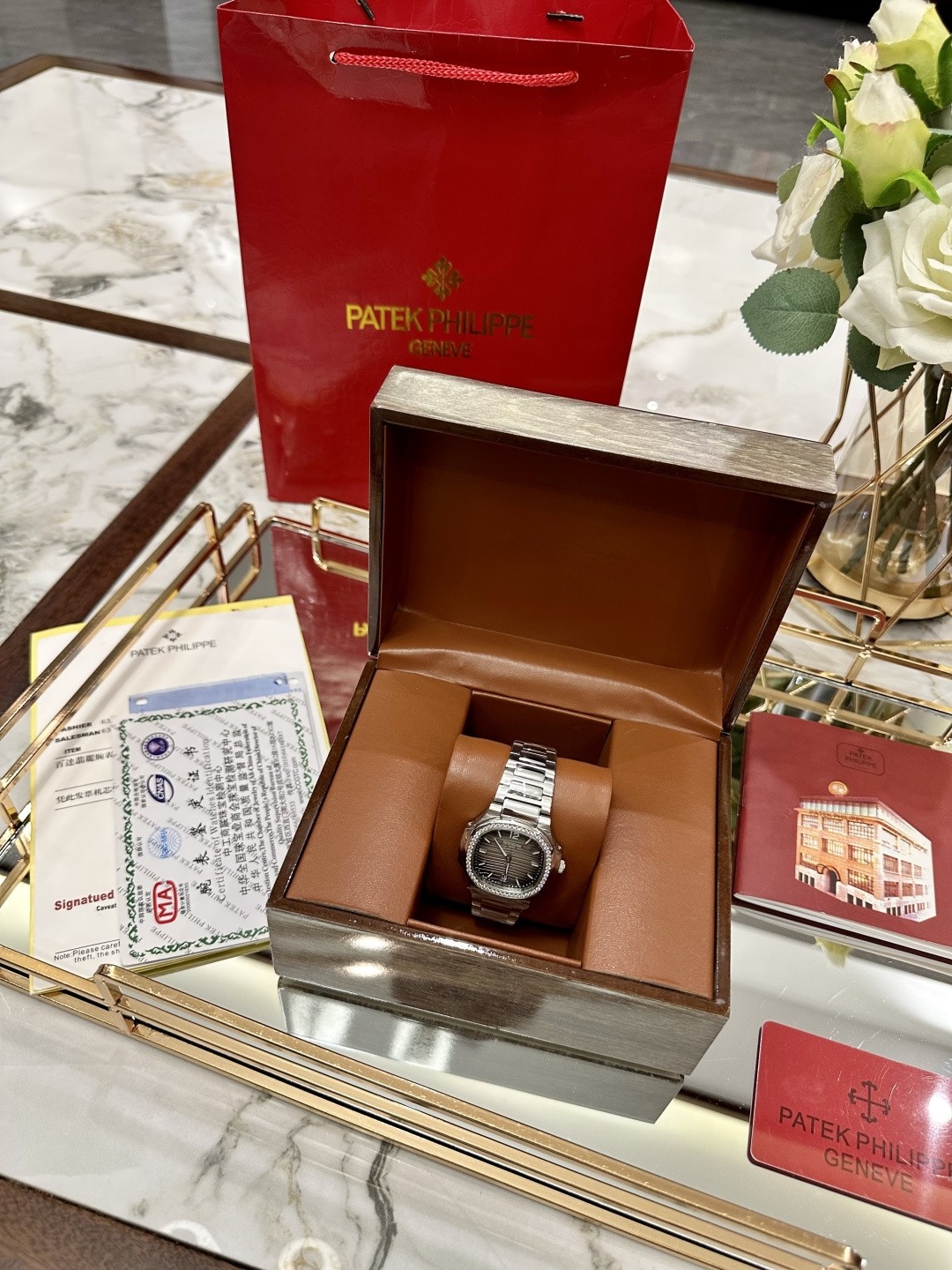 Patek Philippe Nautilus Ladies Automatic Watch