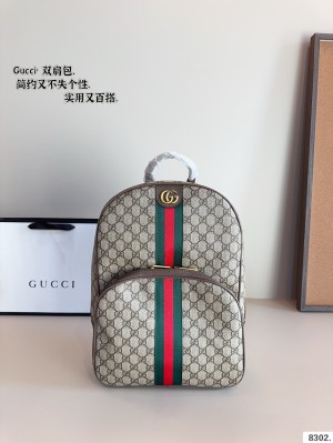 (Gucci) Ophidia Series GG Supreme Backpack