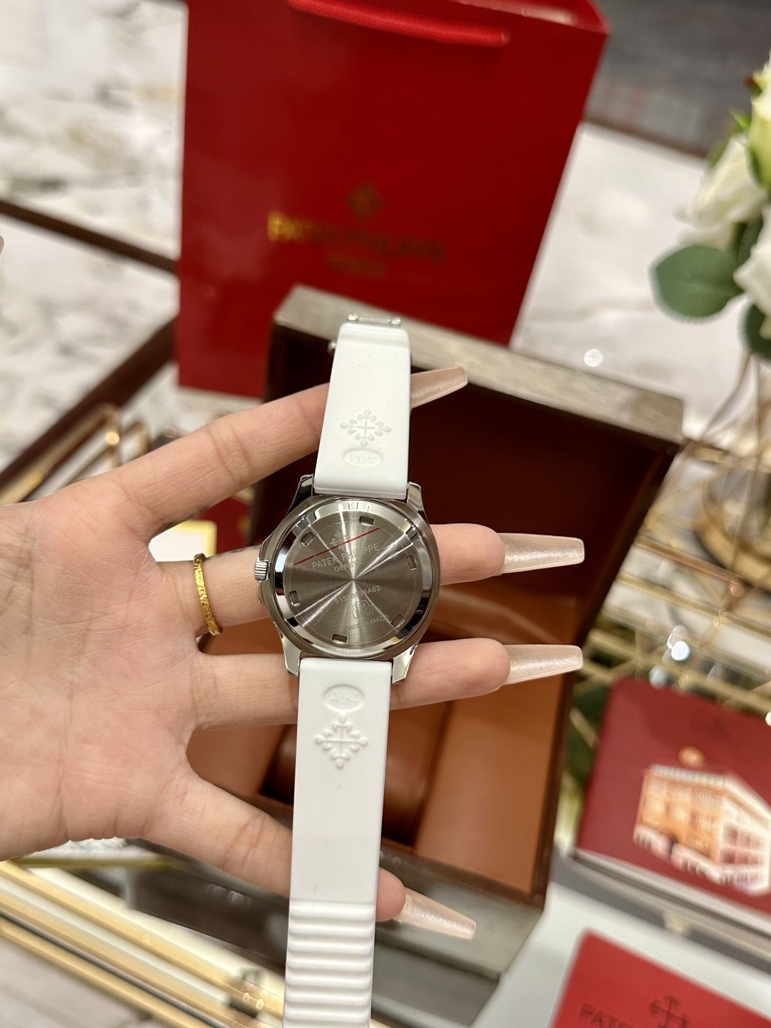 Patek Philippe Aquanaut Luce Collection Quartz Watch