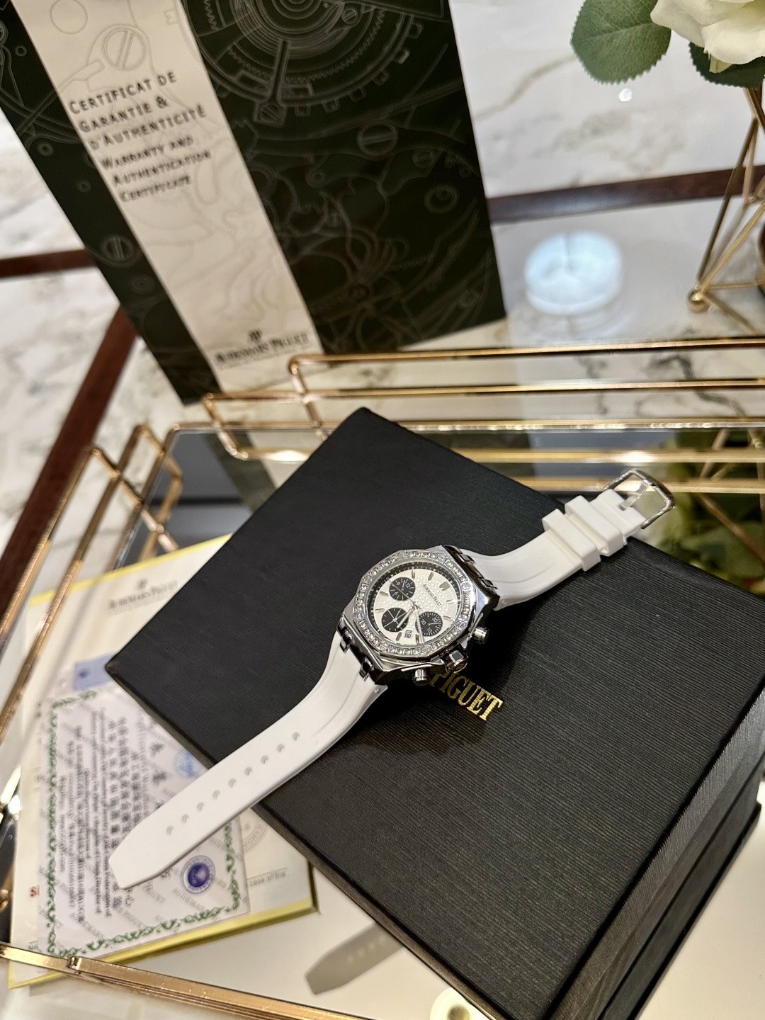 Audemars Piguet Royal Oak Offshore Ladies Automatic Chronograph.