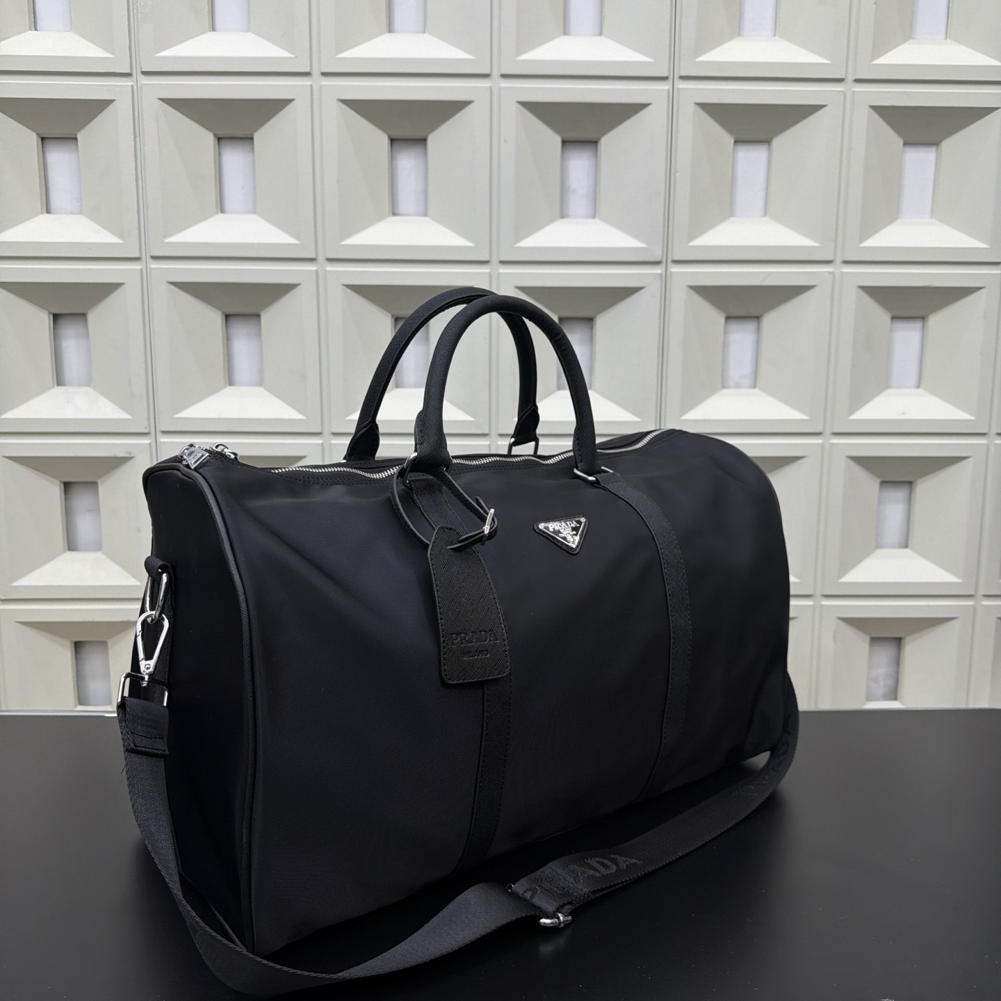 Prada Re-Nylon and Saffiano Leather Luggage