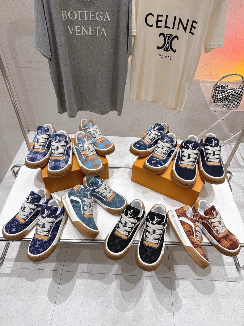 (Louis Vuitton) collaboration sneakers