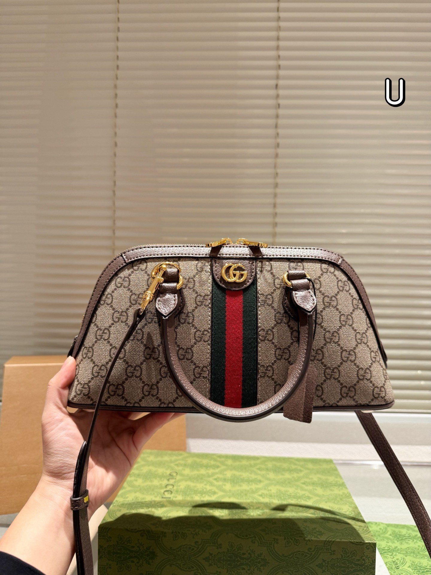 Gucci Ophidia Mini Top Handle Bag