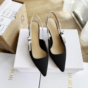 (Dior) J'Adior Open-Toe Heels