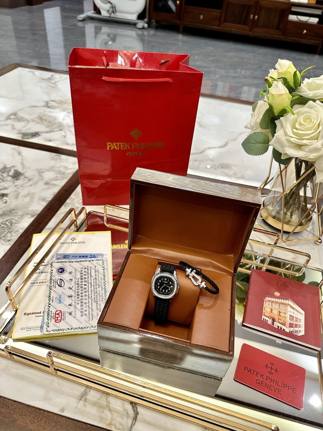 Patek Philippe Aquanaut Luce Quartz Watch