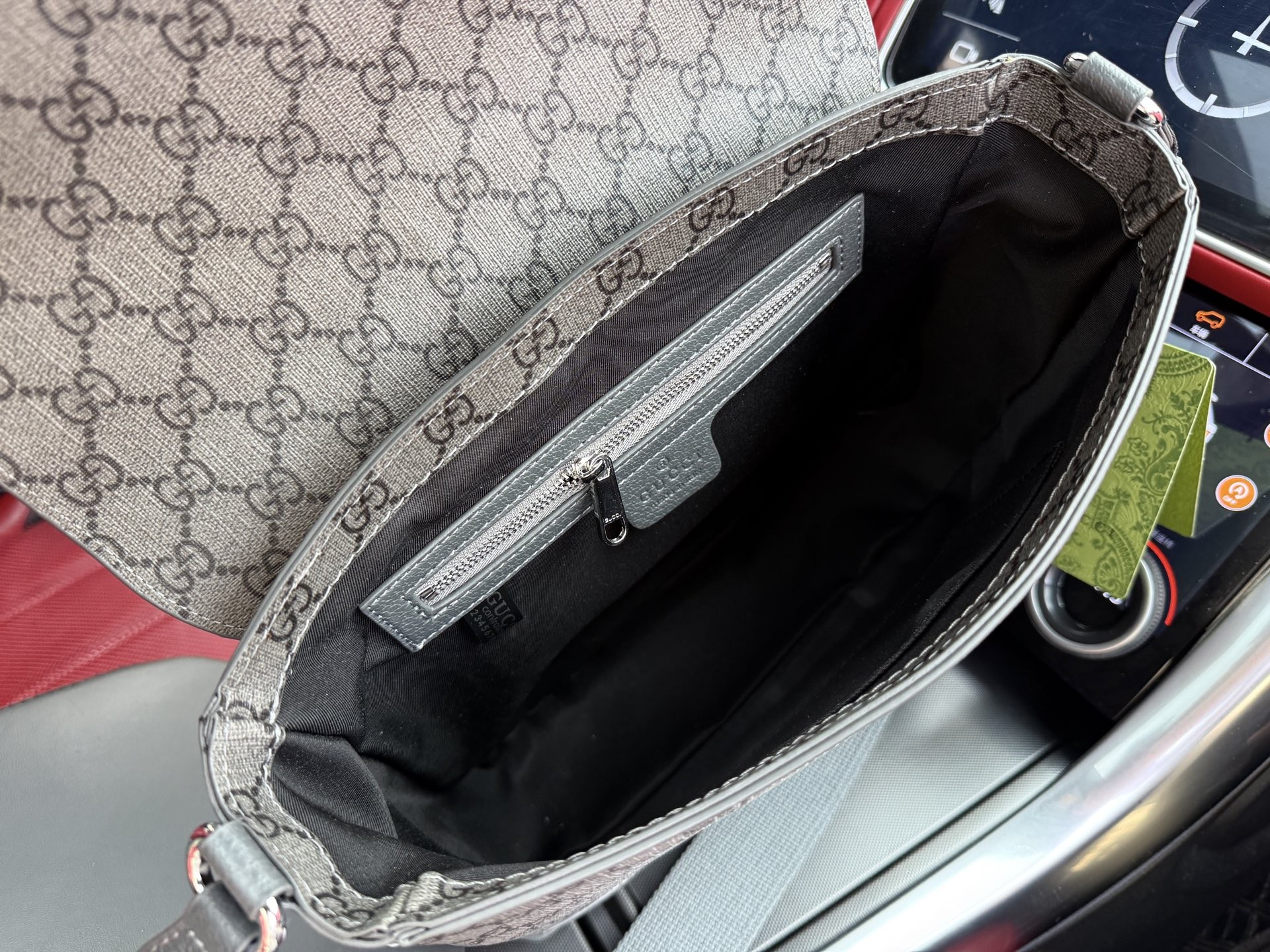 Gucci GG Emblem Medium Crossbody Bag