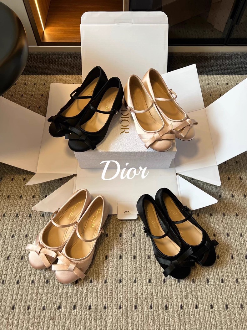 Dior Lovely-D ballerina flats