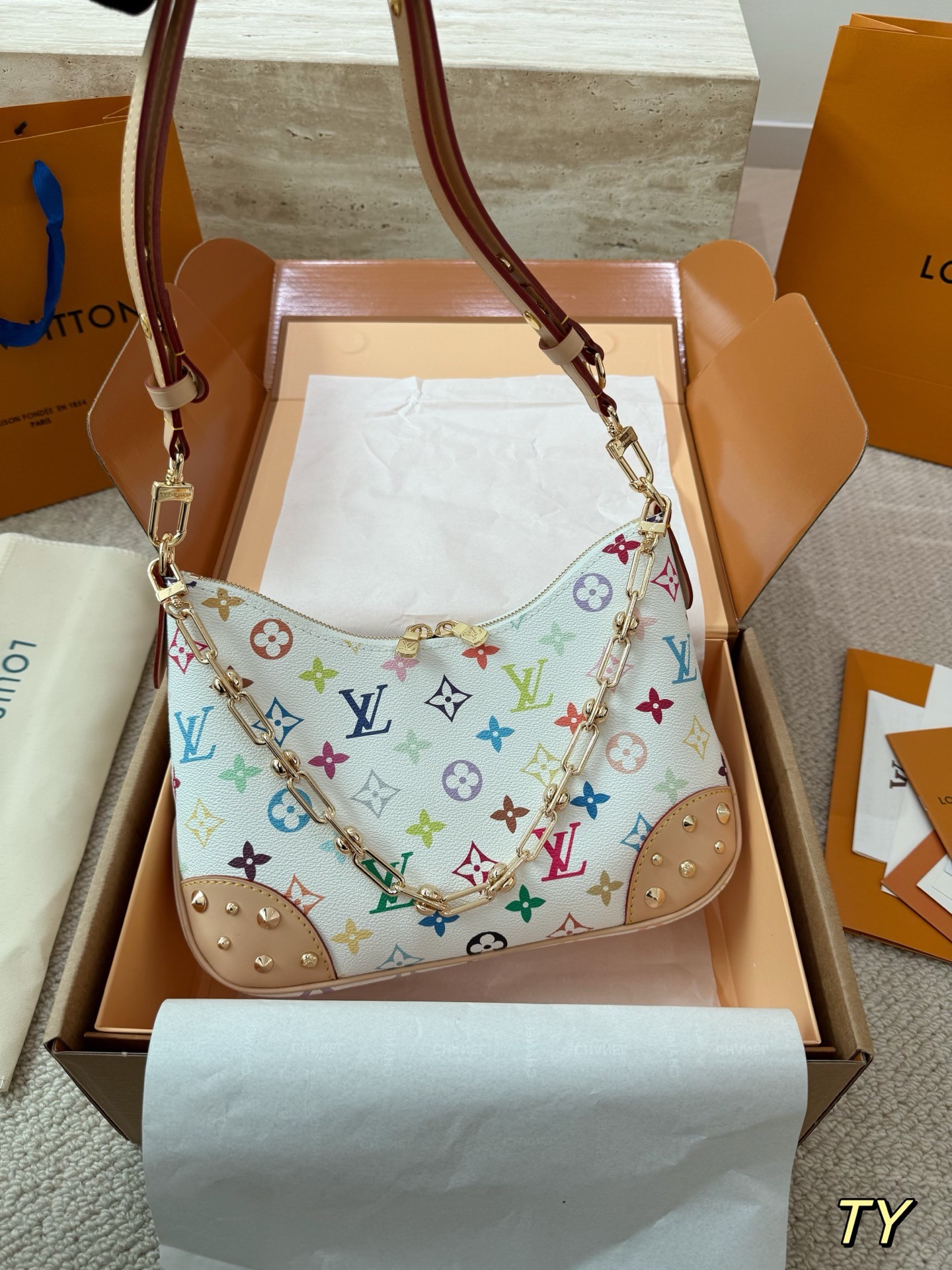 Louis Vuitton  LV x TM Boulogne PM