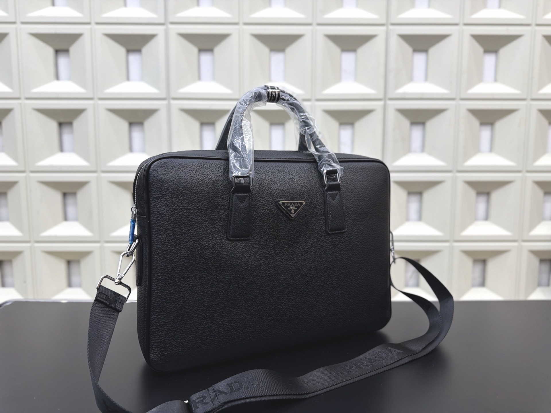 Prada Saffiano Leather Briefcase