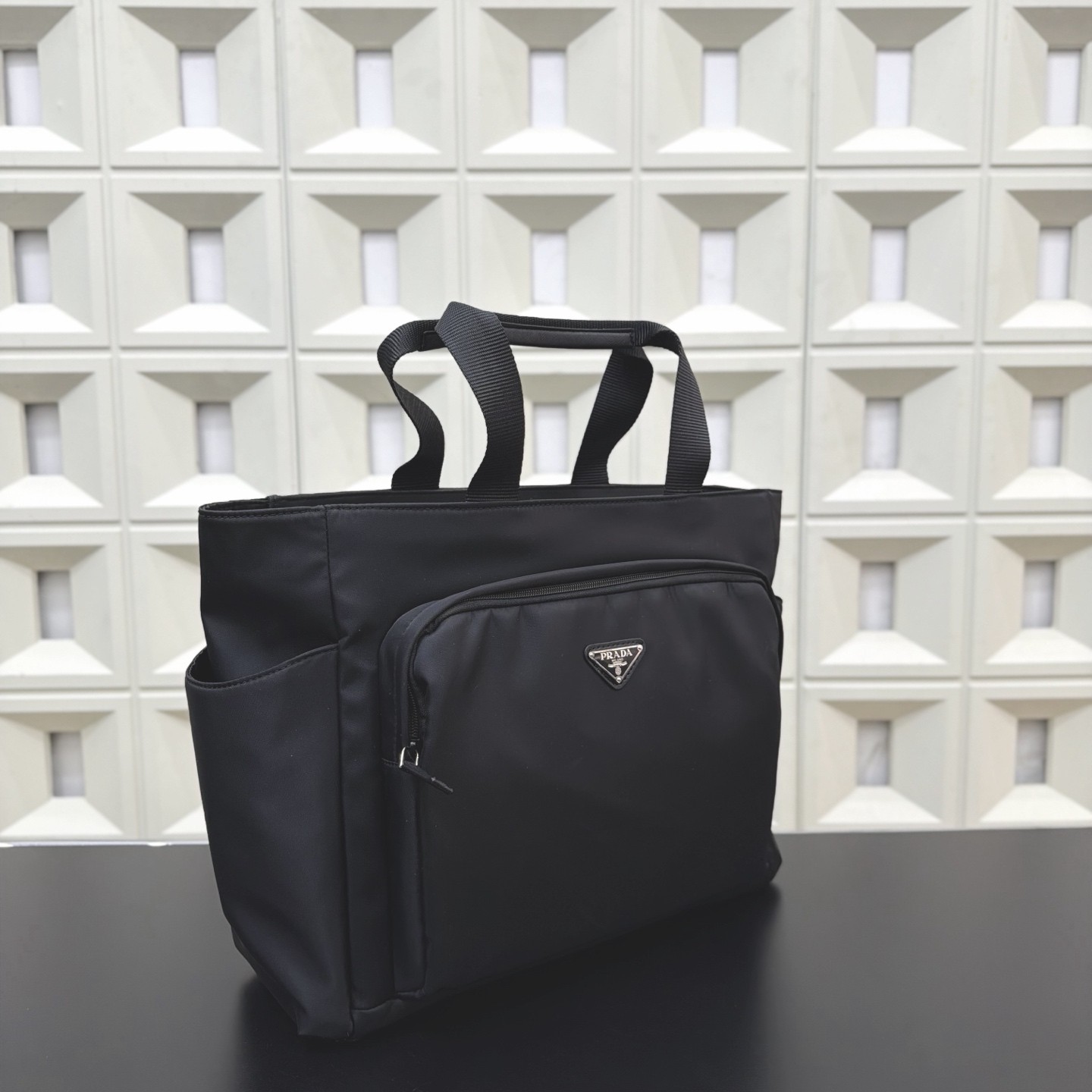 Prada Recycled Nylon Tote Bag