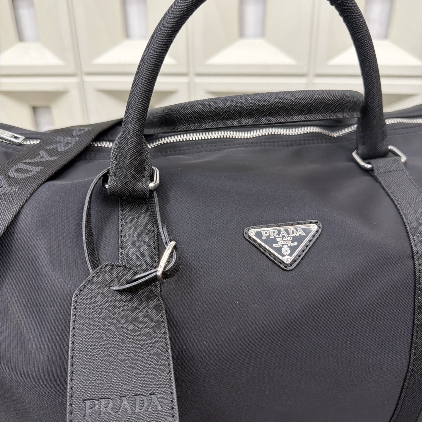 Prada Re-Nylon and Saffiano Leather Luggage